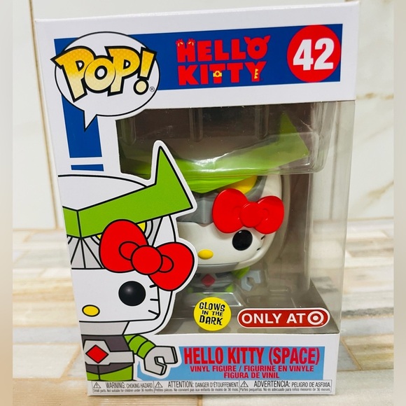 Funko POP! Sanrio: Hello Kitty 42  Kaiju - Space Kaiju - Picture 1 of 9